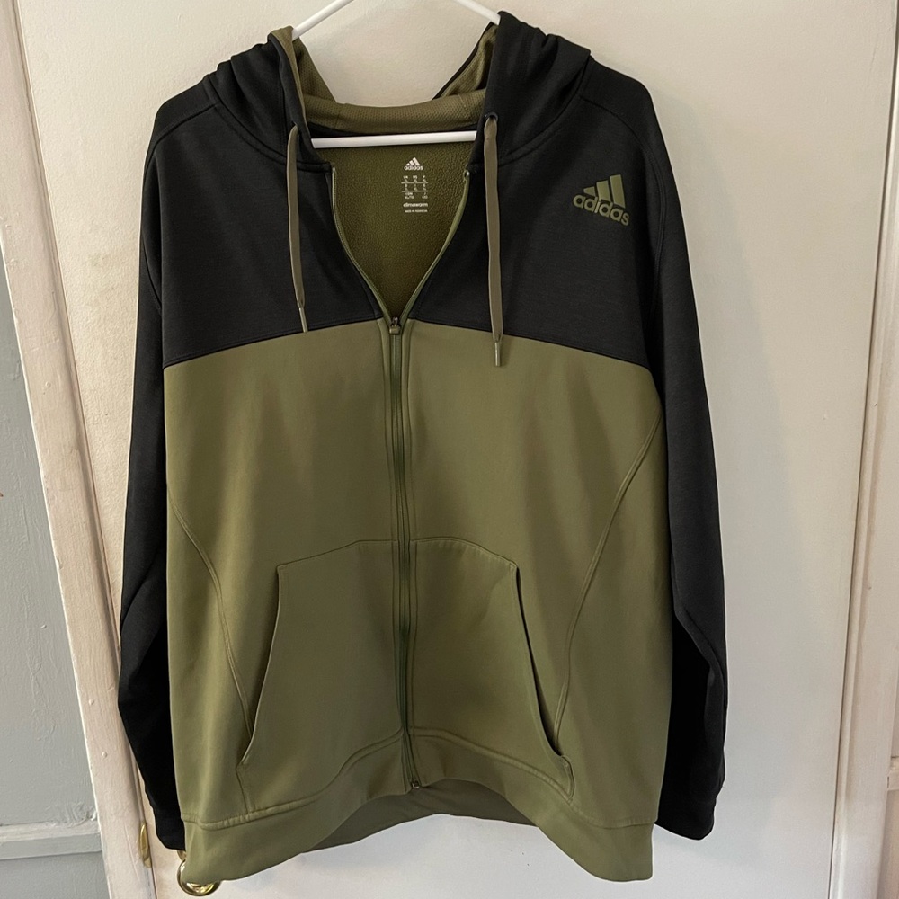 Adidas hoodie normal wear not rips or stains